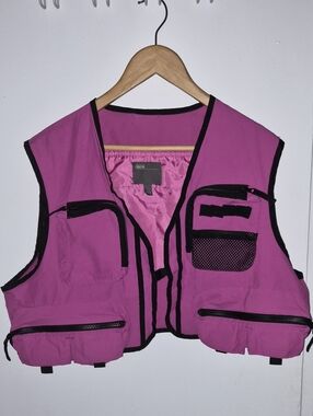 ASOS Women's Pink Utility Vest